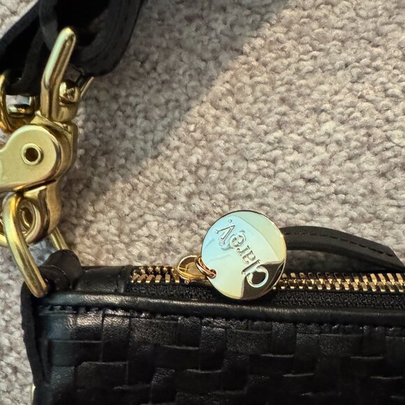 Clare V. Moyen Messenger Black Zig Zag - Picture 6 of 7